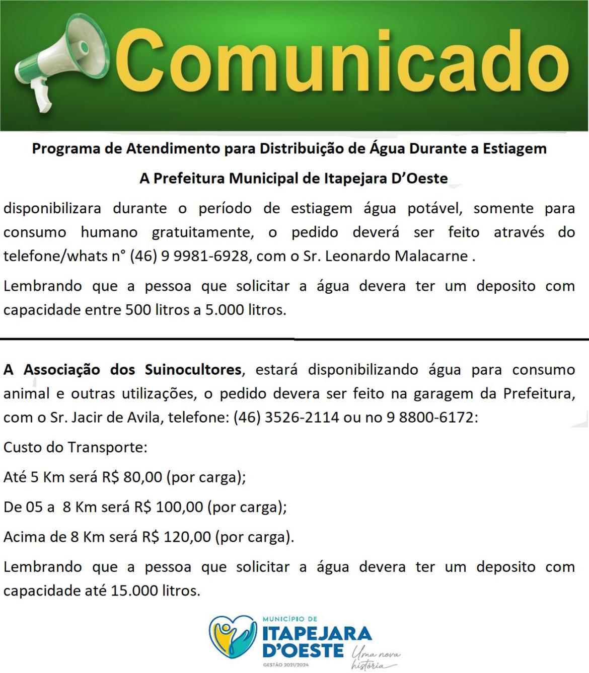 Prefeitura Municipal de Itaguaçu - BOLETIM INFORMATIVO CORONAVÍRUS Nº 178 -  31/10/2020