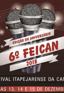 6º feican festival Itapejarense da canção 2018.