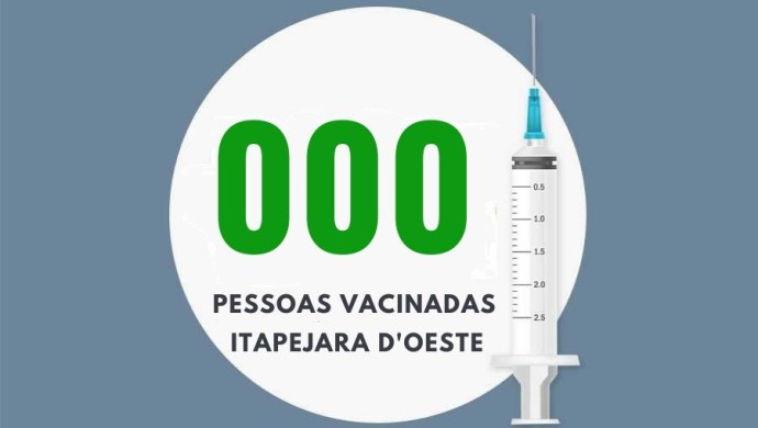 Prefeitura Municipal juntamente com Departamento Municipal de Saúde lança ”Vacinômetro” e amplia acesso às informações da pandemia.